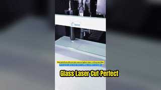 둥근 모서리 형상의 3mm 파란색 유리 레이저 일괄 절단