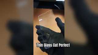 0.7mm 초박형 휴대폰 커버 유리 레이저 커팅