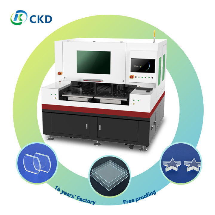 30w Laser Power Single Table Glass Cutting Machine with Eco-friendly Modes
