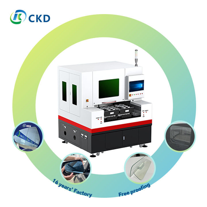 Precision Laser Glass Cutting Machine with 0-45° Cutting Angle and 260x400mmx2 Cutting Size