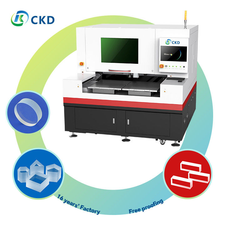 Precision Laser Glass Cutting Machine for Smooth and Clean Glass Cutting  To Speed 0-500mm/s