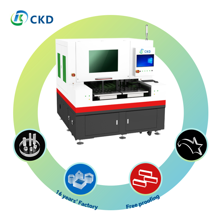 Revolutionize Your Glass Cutting Process with Customizable Laser Glass Cutting Machine  To Chipping ≤5μm
