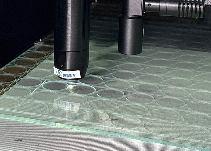 Laser Glass Cutting Machine integrated with advanced software for customizable cutting patterns and workflow management To Accuracy±0.01mm