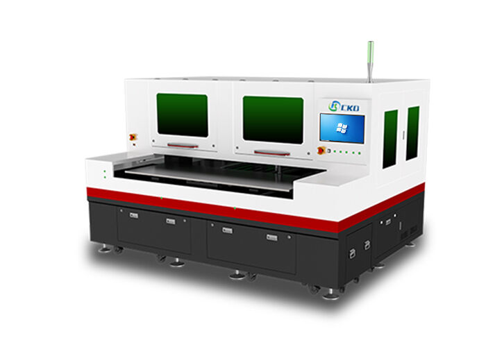 Laser Glass Cutting Machine designed for integration into automated production lines enhancing glass cutting productivity  To Speed 0-500mm/s