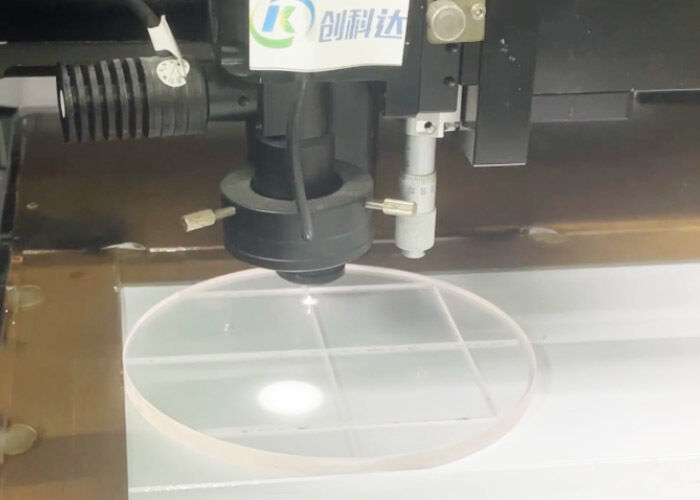 Laser Glass Cutting Machine with integrated software solutions for precise control and monitoring of glass cutting processes